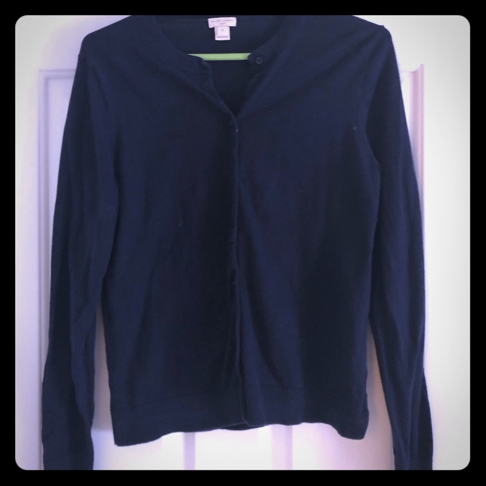 J Crew Cardigan Navy